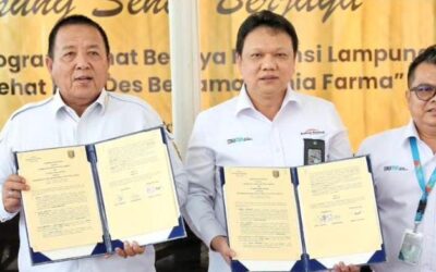 Launching Warung Sehat BUMDesa Bersama Kimia Farma Pertama di Indonesia