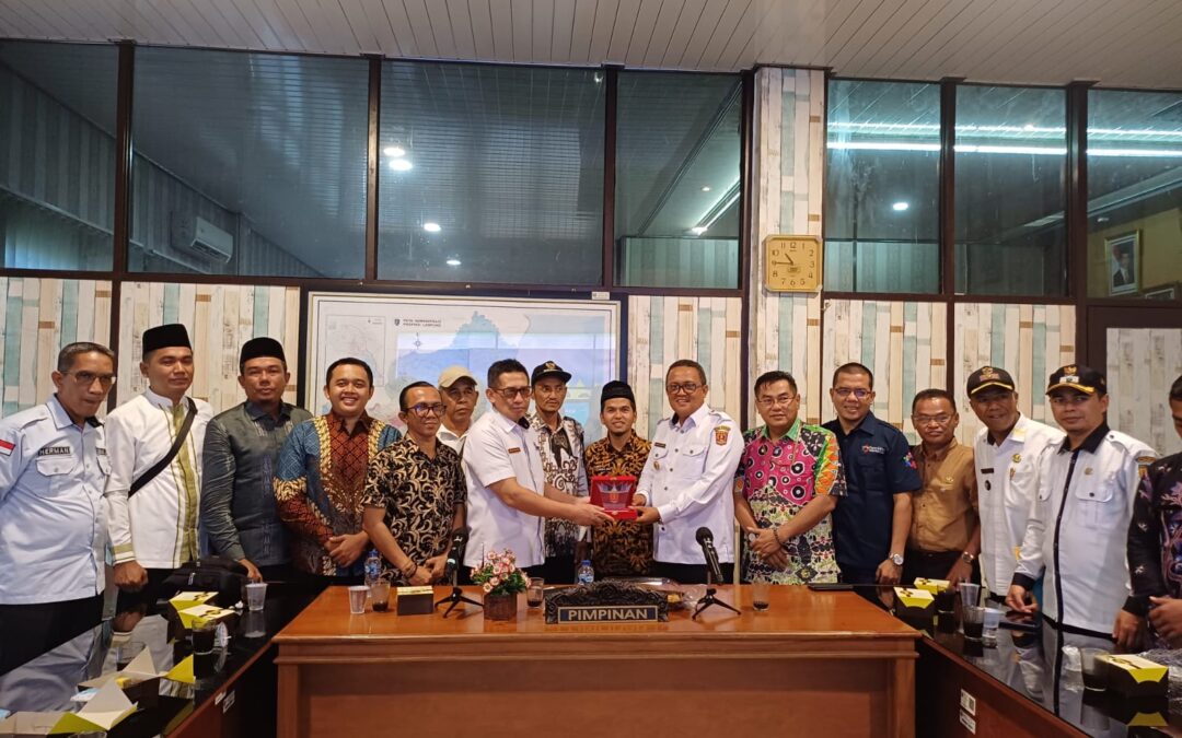 Dinas PMDT Provinsi Lampung Menerima Kunjungan Politeknik Negeri Padang dan Wali Nagari Beserta Rombongan Untuk Melakukan Studi Tiru